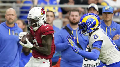 Arizona Cardinals wide receiver Marquise Brown has career-best 14 catches  in 20-12 loss to the Rams