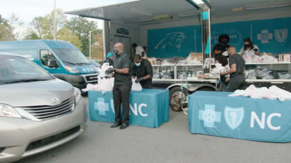 Carolina Panthers and Blue Cross NC work to improve food security