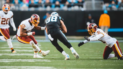 Carolina Panthers fall to the Washington Redskins 29-21