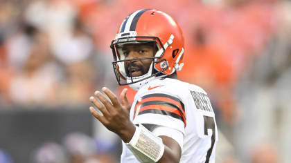 Cleveland Browns quarterback Jacoby Brissett vs. Carolina Panthers