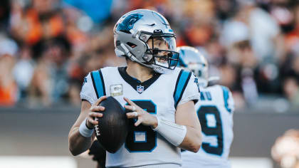 CHARLOTTE, NC - NOVEMBER 10: Carolina Panthers defensive tackle Derrick  Brown (95), defensive end Yetur Gross-Matos (97) and defensive tackle Matt  Ioannidis (99) during an NFL football game between the Atlanta Falcons