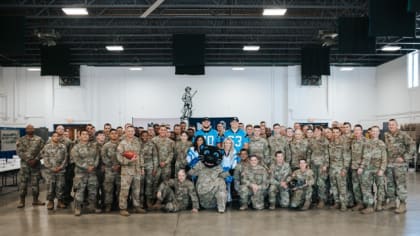 Military Outreach  Carolina Panthers 