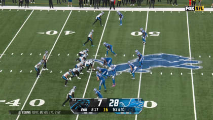 Detroit Lions vs. Carolina Panthers highlights