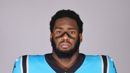 Carolina Panthers Brian Burns 25th Anniversary Black Gold Logo