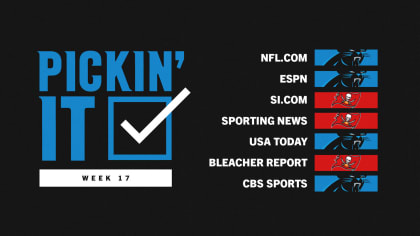 Pickin' It: Carolina at Tampa Bay in Week 17