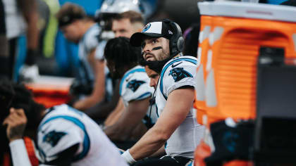 Panthers QB Mayfield to have MRI on injured left ankle