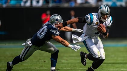 Carolina Panthers: Cam Newton Gets Hit, Foul on Him