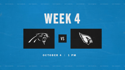 Cardinals at Panthers: How to watch, listen, stream game in Week 4