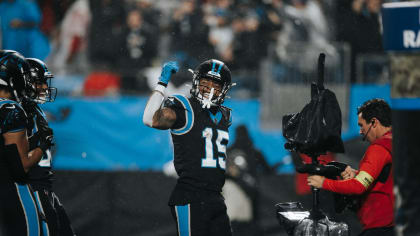 Carolina Panthers wide receiver Laviska Shenault Jr. runs through drills at  the NFL football team's training camp on Saturday, July 29, 2023, in  Spartanburg, S.C. (AP Photo/Jacob Kupferman Stock Photo - Alamy