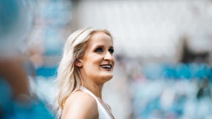 Panthers Cheerleader Going Viral During Monday Night Football