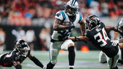 Panthers' Terrace Marshall Jr. makes incredible leg catch as Carolina uses  lucky breaks to pick up win