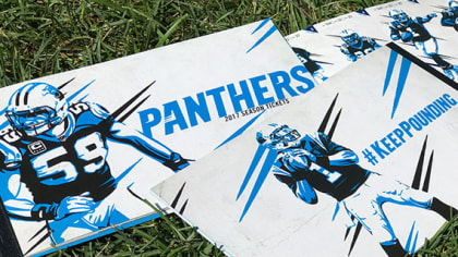 Carolina Panthers (North) Pro Football Schedule Magnets - 4 x 7