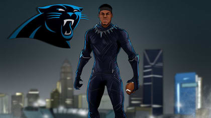 The Carolina Panthers wanted 'Black Panther' inspired team art. Here's what  happened.