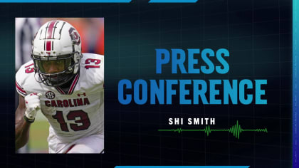 Shi Smith talks about going against Jaycee Horn in practice