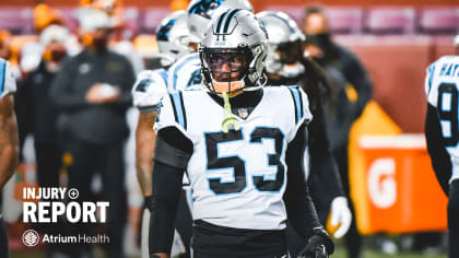 David Newton on X: Panthers injury report on a light Friday did