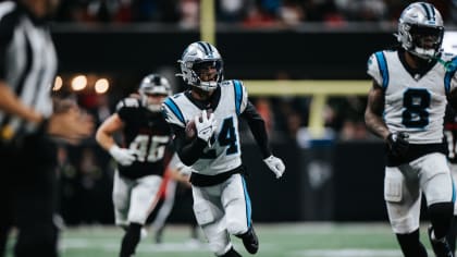 Carolina Panthers cornerback CJ Henderson (24) lines up on defense