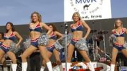 A little piece of home for the troops: Patriot World Tour 2006