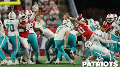 Brenden Schooler - Blocked Field Goal - New England Patriots vs