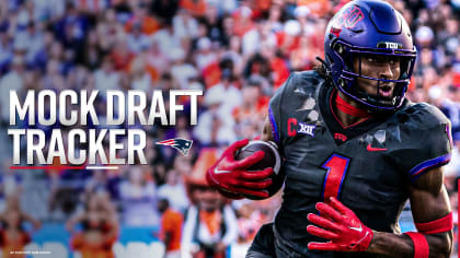 Lazar's Patriots Mock Draft 1.0: Pats Take Stud Wide Receiver in First  Round - CLNS Media