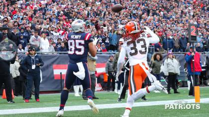 Foxborough, Massachusetts, USA. 14th Nov, 2021. Cleveland Browns guard  Hjalte Froholdt (72) before the NFL football game between the Cleveland  Browns and the New England Patriots at Gillette Stadium, in Foxborough,  Massachusetts.