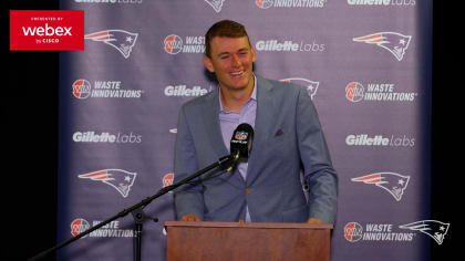 Press Conference  New England Patriots Quarterback Mac Jones