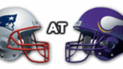 Patriots face Vikings on Monday Night Football