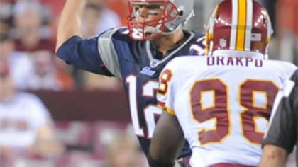 Photos: Patriots handle Redskins in Washington