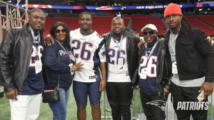 : Sony Michel New England Patriots Navy #26 Youth 4-20