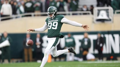 Michigan State's Bryce Baringer Named Walter Camp First-Team All-American