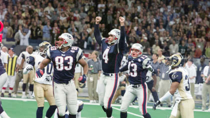 Super Bowl history: Patriots win first title by upsetting Rams in