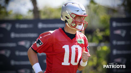 New England Patriots QB Mac Jones' offseason conditioning evident