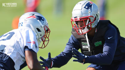 Youth Keion White New England Patriots Salute to Service Sideline