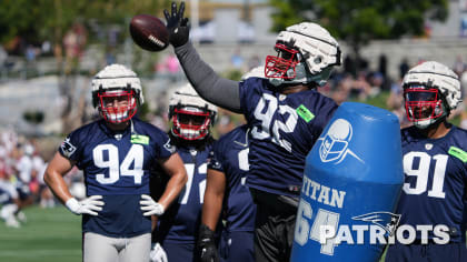 Patriots training camp report: Cole Strange catches on quickly in punt  drill - The Boston Globe