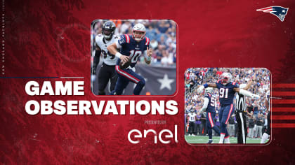 New England Patriots guard Cole Strange blocks against the Baltimore Ravens  during an NFL football game at Gillette Stadium, Sunday, Sunday, Sept. 24,  2022 in Foxborough, Mass. (Winslow Townson/AP Images for Panini