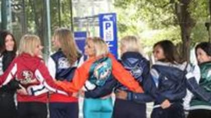 Dallas Cowboys cheerleaders visit Yokota