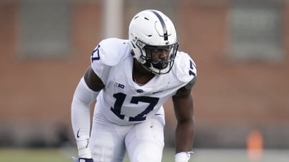 Baltimore Ravens Select Penn State DE Jayson Oweh - Black Shoe