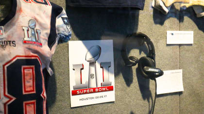 Game-used artifacts from Patriots Super Bowl LI Championship Season now on  display at The Hall at Patriot Place presented by Raytheon