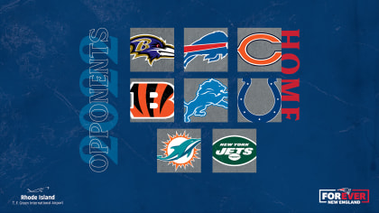 Lions Schedule 2022 23 Future Patriots Opponents: 2022 Through 2024
