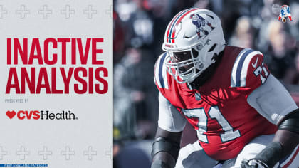 Inactive Analysis: Patriots Starters Along the O-Line, Christian