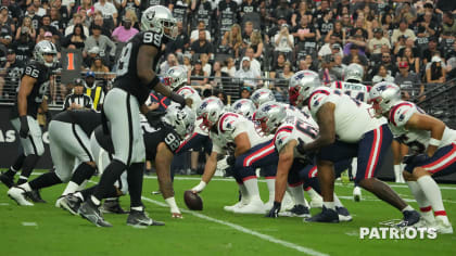 Game Preview: New England Patriots at Las Vegas Raiders