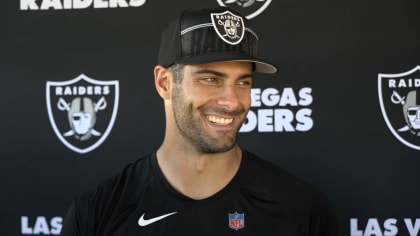 QB Jimmy Garoppolo, Week 1 FedEx Air Player of the Game, Raiders