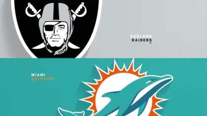 9/23/18 Miami Dolphins vs Oakland Raiders Program Sept 23 2018