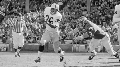 Clem Daniels Dallas Texans 1960, Oakland Raiders 1961-67 and San Francisco  49ers 1968.