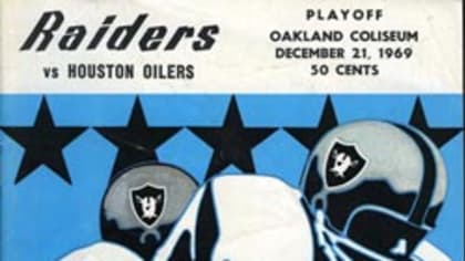 Raiders Top Oilers in 1969 AFL Playoff