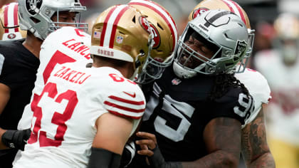 Raiders Preseason Week 1 Highlights vs. 49ers  Quarterback Aidan O'Connell  steps up in pocket for 21-yard strike to tight end Cole Fotheringham in  stride to put the Raiders in the red zone