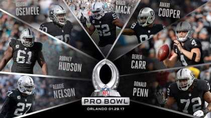 Three Las Vegas Raiders named as Pro Bowlers