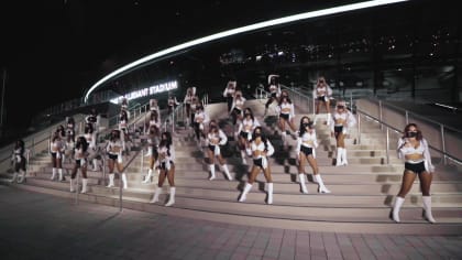 Raiderettes perform for first time at Allegiant Stadium