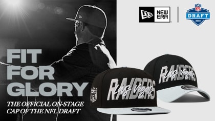 Las Vegas Raiders New Era 2022 NFL Draft Official On-Stage Black