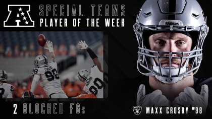 Maxx Crosby getting double-teamed gives other Raiders a chance to make  plays - A to Z Sports