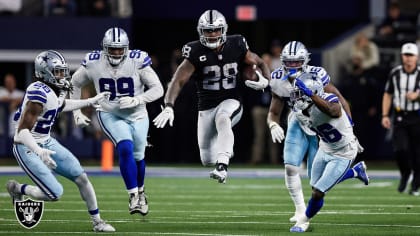 Raiders 36-33 Cowboys: Raiders vs Cowboys: Thanksgiving Football Game Score  and highlights